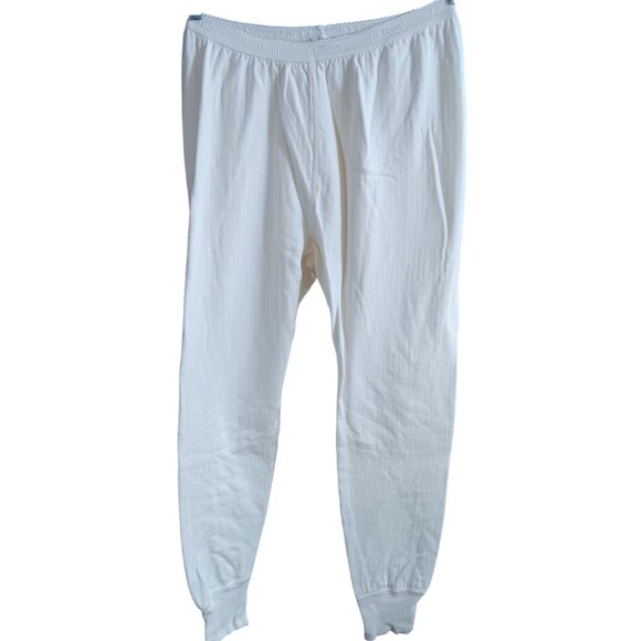 L.L. Bean Women's Small Thermal Bottoms White Long Johns Cotton  Canada - Picture 1 of 5
